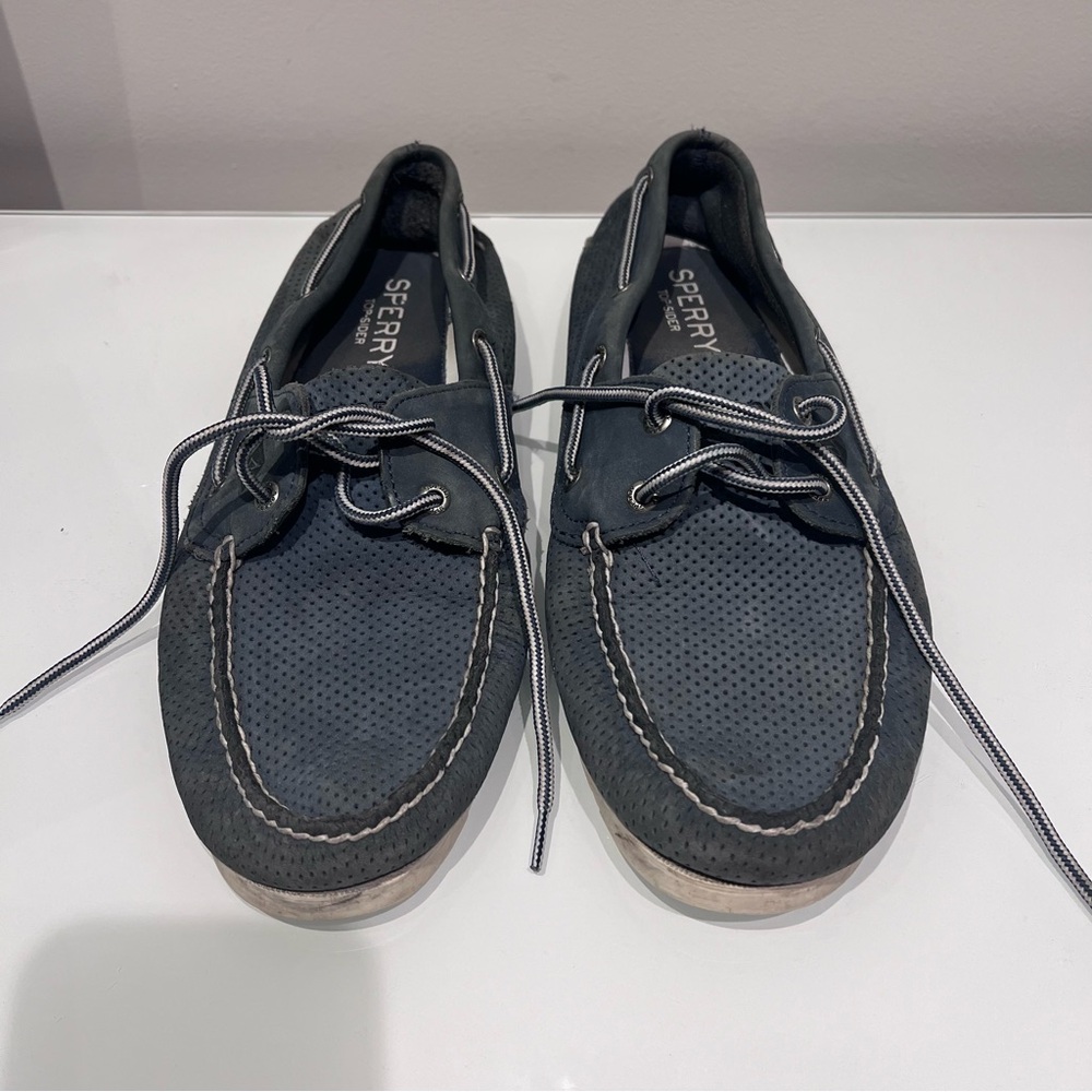Sperry Top-Sider Men’s Blue Boat Shoes Size 11.5